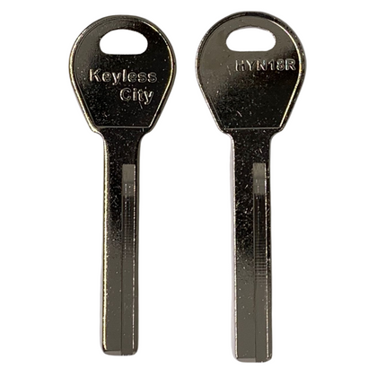 10 X HY18 RIGHT - Hyundai Key Blank - Test Key Blade (AFTERMARKET) (BUNDLE OF 10)
