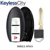 3 X 2011-2018 Nissan / 3-Button Smart Key Shell / CWTWB1U808 (AFTERMARKET) (Bundle of 3)