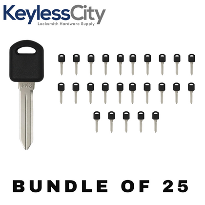 25 X 1997-2008 GM - B97 PK3 Transponder Key (ID 13 Chip) (AFTERMARKET) (BUNDLE OF 25)
