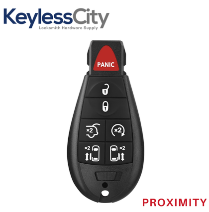 2008-2019 Chrysler Dodge VW / 7-Button Fobik Key / PN: 5026590 / IYZ-C01C / Keyless Go Fobik (AFTERMARKET)