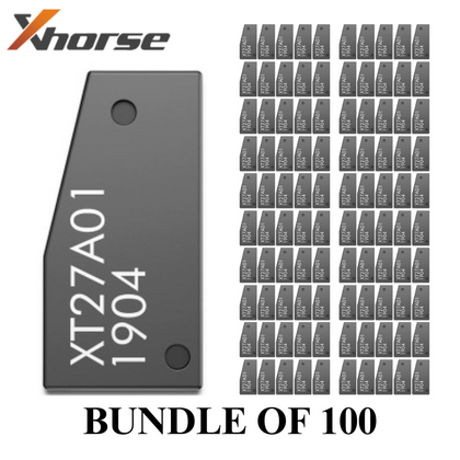 Xhorse - 100 X XT27A - Cloneable Wedge Universal Transponder Chip - VVDI Tools (Bundle OF 100)