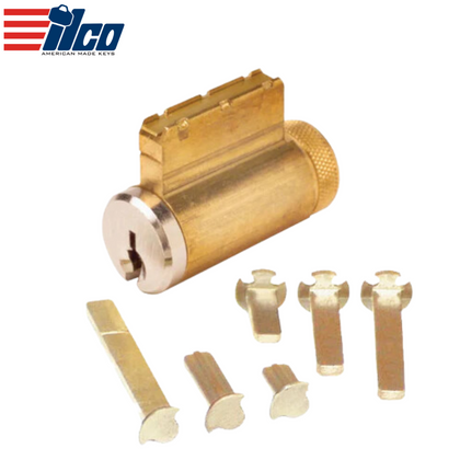 Ilco - 15995 - Key-In-Knob (KIK) Cylinder - 5 Pin - Schlage C - KD - 26D - Satin Chrome - Grade 1