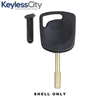 25 X 2004-2013 Jaguar / Ford Transit Connect F021T7 6-Cut Tibbe Transponder Key SHELL (No Chip) (AFTERMARKET)(Bundle of 25)