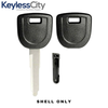 25 X 2003-2014 Mazda MZ24 / MZ34 / W/ Chip Holder / Transponder Key SHELL (NO CHIP) (AFTERMARKET)(Bundle of 25)