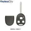 25 X 1998-2015 Toyota / 3-Button Remote Head Key SHELL TR47 / HYQ12BBT HYQ1512Y (Bundle of 25)