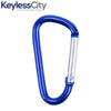 Heavy-Duty Aluminum Carabiner Safety Spring Clip Hook Keychain