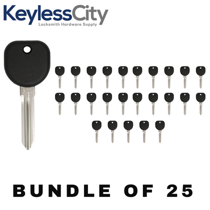 25 X 1998-2008 GM - B99 PK3 Transponder Key (ID 13 Chip) (AFTERMARKET) (BUNDLE OF 25)