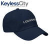 Sun Visor Hat with Locksmith Logo - Navy blue Color