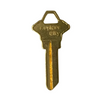 50 X SC1 - Brass Finish Schlage Key Blank - Test Key Blade (AFTERMARKET) (BUNDLE OF 50)