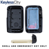 3 X 2009-2014 Toyota / 4-Button Smart Key SHELL / HYQ14AAB (AFTERMARKET) (Bundle of 3)