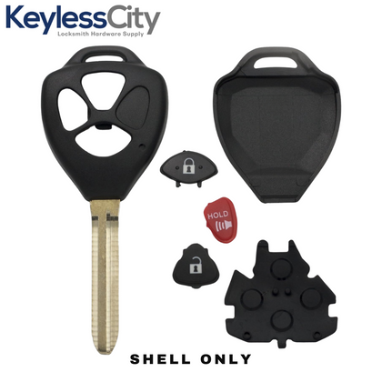 DENSO Toyota Yaris Remote Key Shell Repair Kit 2007-2014 – 3B DIY, HYQ12BBY, No Locksmith Needed