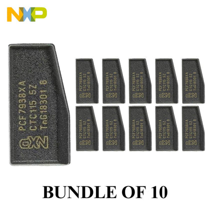 10 X NXP - ID 47 - Wedge Transponder Chip - 2012-2022 Honda (BUNDLE OF 10)