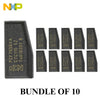 10 X NXP - ID 47 - Wedge Transponder Chip - 2012-2022 Honda (BUNDLE OF 10)