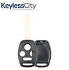25 X 2003-2014 Honda Acura / 4-Button Remote Head Key Shell / HO01 / KR55WK49308 N5F-S0084A (Bundle of 25)