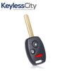 2007-2015 Honda / 3-Button Remote Head Key / PN: 35111-SWA-306 / MLBHLIK-1T (Aftermarket)