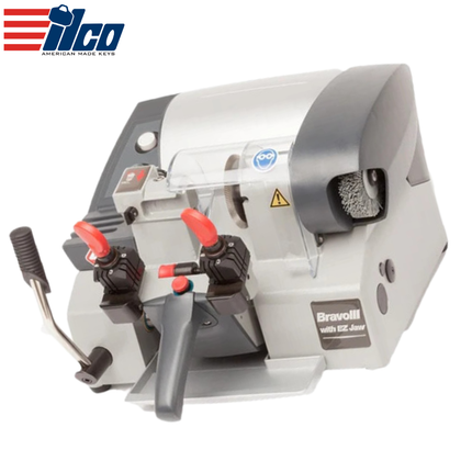 Ilco - Silca Bravo III - Semi-Automatic Cut Key Duplicator w/ EZ-Jaw - 120V