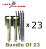 AccuReader - Complete Automotive And Motorcycle Set (23 Piece Set)