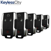 5 X 2015-2019 Chevrolet / 4-Button Keyless Entry Remote / PN: 13577770 / M3N32337100 (AFTERMARKET) (BUNDLE OF 5)