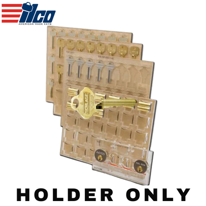 Ilco - EIP-KH66 - Engrave-It - Schlage Primus Everest 29 XP High Security Key Style Holder - Face - Holds 14 - for Engrave-It Pro Machine