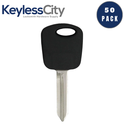 50 X H74 / H86 Ford Mazda Lincoln Transponder Key (4D60 Chip) (AFTERMARKET) (BUNDLE OF 50)