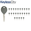 25 X 2001-2005 Dodge / Chrysler / Jeep / Y165 Transponder Key (Chip 4D61) (AFTERMARKET) (BUNDLE OF 25)
