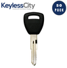 50 X Honda / Acura HD106 Transponder Key (AFTERMARKET) (BUNDLE OF 50)