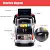 Xhorse XP-005L Dolphin II Key Cutting Machine with Autel MaxiIM KM100 Universal Key Generator Kit and Xtool - AutoProPad G3 - Core - Automotive Key Programmer