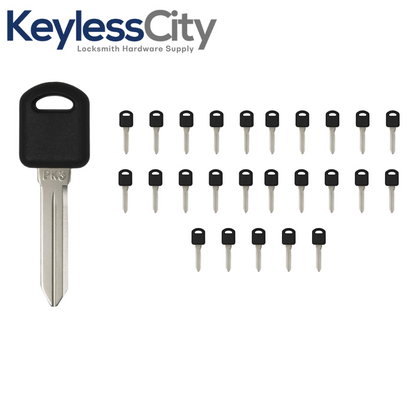 25 X 1997-2008 GM - B97 PK3 Transponder Key (ID 13 Chip) (AFTERMARKET) (BUNDLE OF 25)