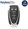 10 X 2016-2022 Chevrolet / 5-Button Smart Key / HYQ4EA (AFTERMARKET) (BUNDLE OF 10)