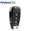 2016-2019 Chevrolet Cruze / 4-Button Flip Key / PN: 13514135 / LXP-T004 / 433 Mhz / XL8 (AFTERMARKET)