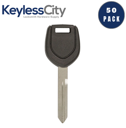 50 X 2000-2001 Mitsubishi - MIT9 Transponder Key - (4D 60 Chip) (AFTERMARKET) (BUNDLE OF 50)