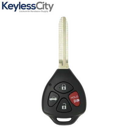 2010-2011 Toyota Camry / 4-Button Remote Head Key / PN: 89070-06650 / HYQ12BBY / (AFTERMARKET)