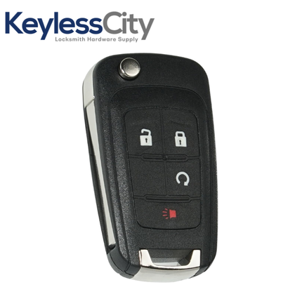 2010-2019 GM / 4-Button Flip Key / PN: 20873622 / OHT01060512 (AFTERMARKET)