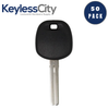 50 X 2001-2010 Lexus Short Blade Transponder Key TOY50 (4D) (AFTERMARKET) (BUNDLE OF 50)