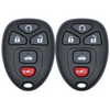 2 X 2004-2013 GM / 5-Button Keyless Entry Remote / PN: 22733524 / KOBGT04A (AFTERMARKET) (BUNDLE of 2)