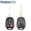 2016-2020 Toyota Tacoma / 4-Button Remote Head Key / PN: 89070-04020 / HYQ12BDP (H Chip)