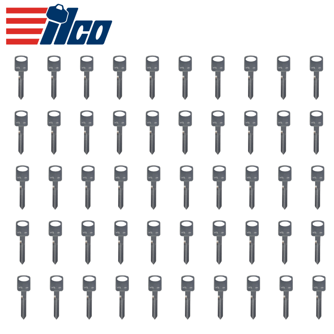 Ford Key 75 50 X Ilco - H75 - 1196FD - Ford - Metal Key Blank (BUNDLE OF 50 ...