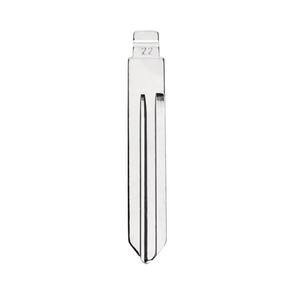 KEYDIY - DA34 / NSN14 - Flip Key Blade - #22 - For Xhorse / Keydiy Universal Remote Flip Keys