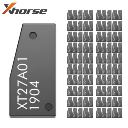 Xhorse - 100 X XT27A - Cloneable Wedge Universal Transponder Chip - VVDI Tools (Bundle OF 100)