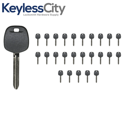 25 X 2017-2020 Subaru B110 Transponder Key / H Chip (AFTERMARKET) (BUNDLE OF 25)