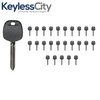 25 X 2017-2020 Subaru B110 Transponder Key / H Chip (AFTERMARKET) (BUNDLE OF 25)