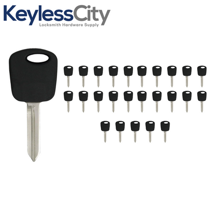 25 X H74 / H86 Ford Mazda Lincoln Transponder Key (4D60 Chip) (AFTERMARKET) (BUNDLE OF 25)