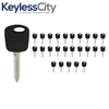 25 X H74 / H86 Ford Mazda Lincoln Transponder Key (4D60 Chip) (AFTERMARKET) (BUNDLE OF 25)