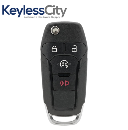 2015-2022 Ford F-Series Raptor Ranger / 4-Button Flip Key / 164-R8134 / N5F-A08TDA (AFTERMARKET)