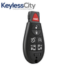 10 X 2008-2018 Chrysler Dodge VW / 7-Button Fobik Key / M3N5WY783X / 56046708AG (AFTERMARKET) (BUNDLE OF 10)