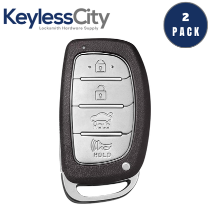 2 X 2017-2019 Hyundai Sonata / 4-Button Smart Key / PN: 95440-C1500NNA / CQOFD00120 (AFTERMARKET) (BUNDLE OF 2)