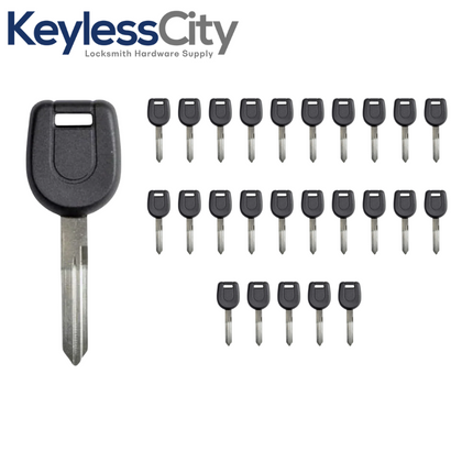 25 X 2000-2001 Mitsubishi - MIT9 Transponder Key - (4D 60 Chip) (AFTERMARKET) (BUNDLE OF 25)