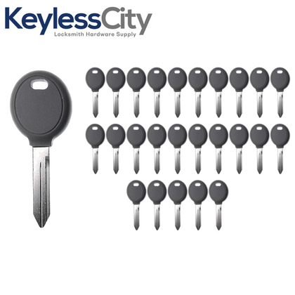 25 X Chrysler/ Dodge/ Jeep Y160 Transponder Key (4D64) (AFTERMARKET) (BUNDLE OF 25)
