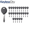 25 X Chrysler/ Dodge/ Jeep Y160 Transponder Key (4D64) (AFTERMARKET) (BUNDLE OF 25)