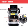 Xhorse - Dolphin II XP-005L - High Sec Portable Key Cutting Machine W/ Battery